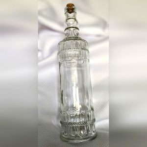 Vintage glass bottle